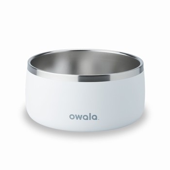 Owala 6 Cups Pet Bowl White Canada | KWGNY-0419